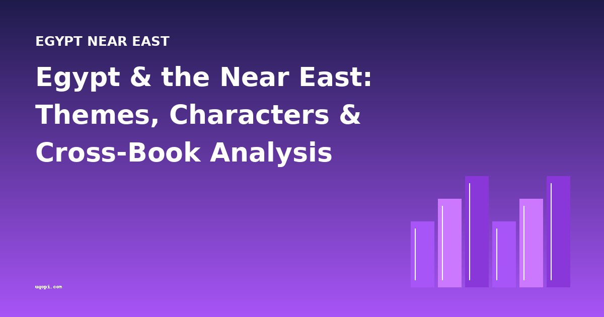 Egypt & the Near East: Themes, Characters & Cross-Book Analysis