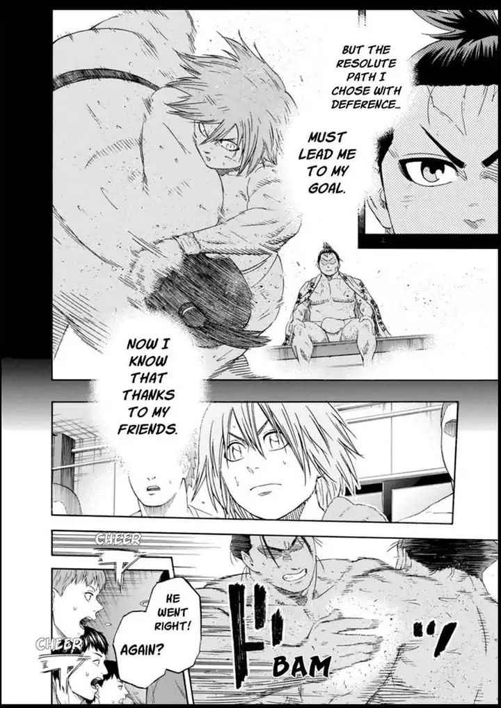 Hinomaru Sumo Chapter 222 Page 8