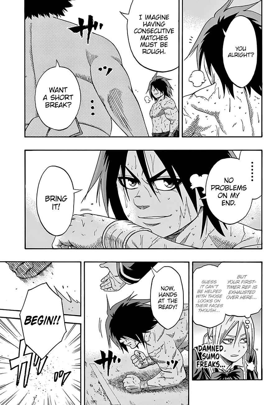Hinomaru Sumo Chapter 156 Page 15