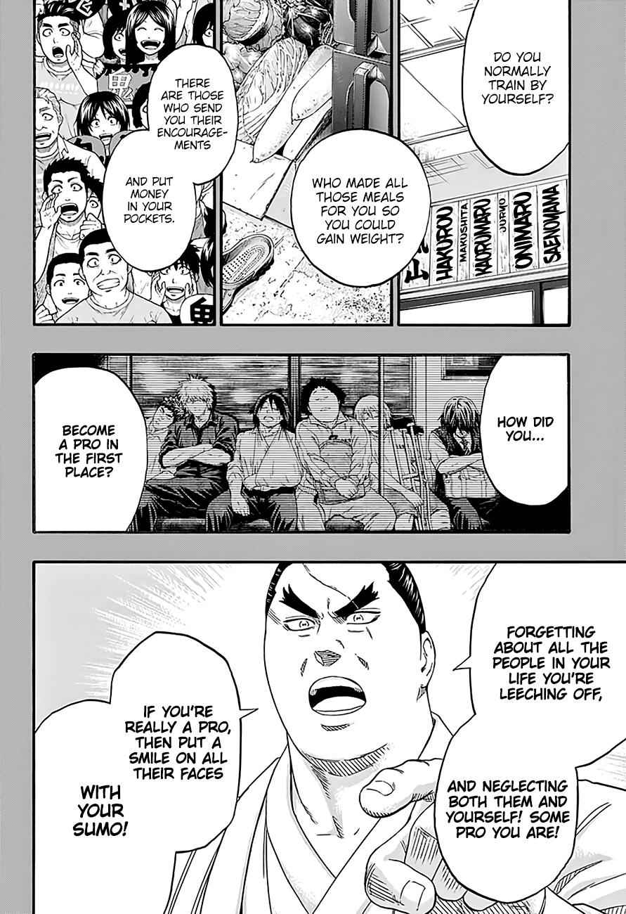 Hinomaru Sumo Chapter 200 Page 12