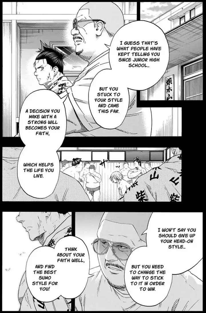 Hinomaru Sumo Chapter 222 Page 6