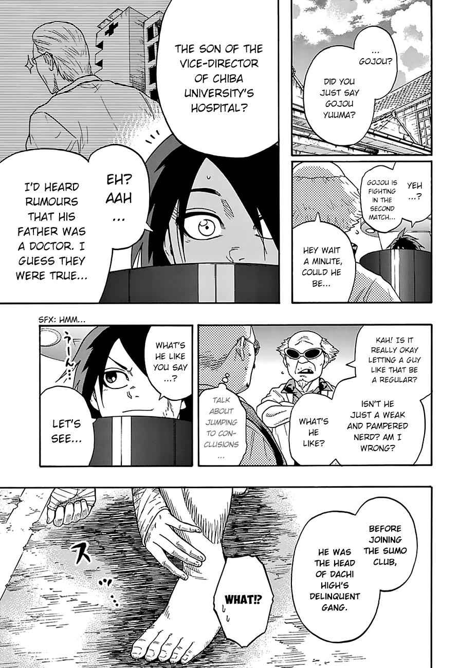 Hinomaru Sumo Chapter 100 Page 8