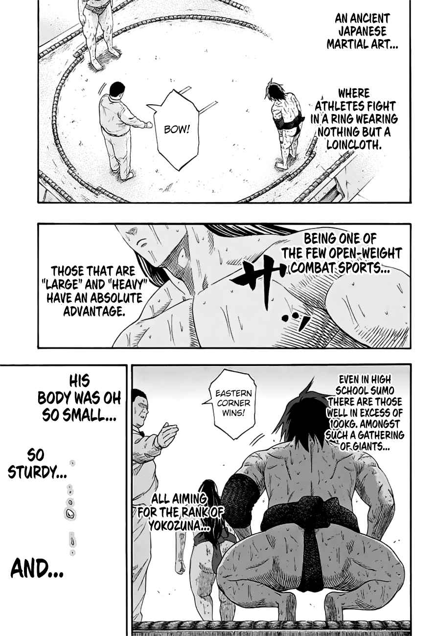 Hinomaru Sumo Chapter 152 Page 15