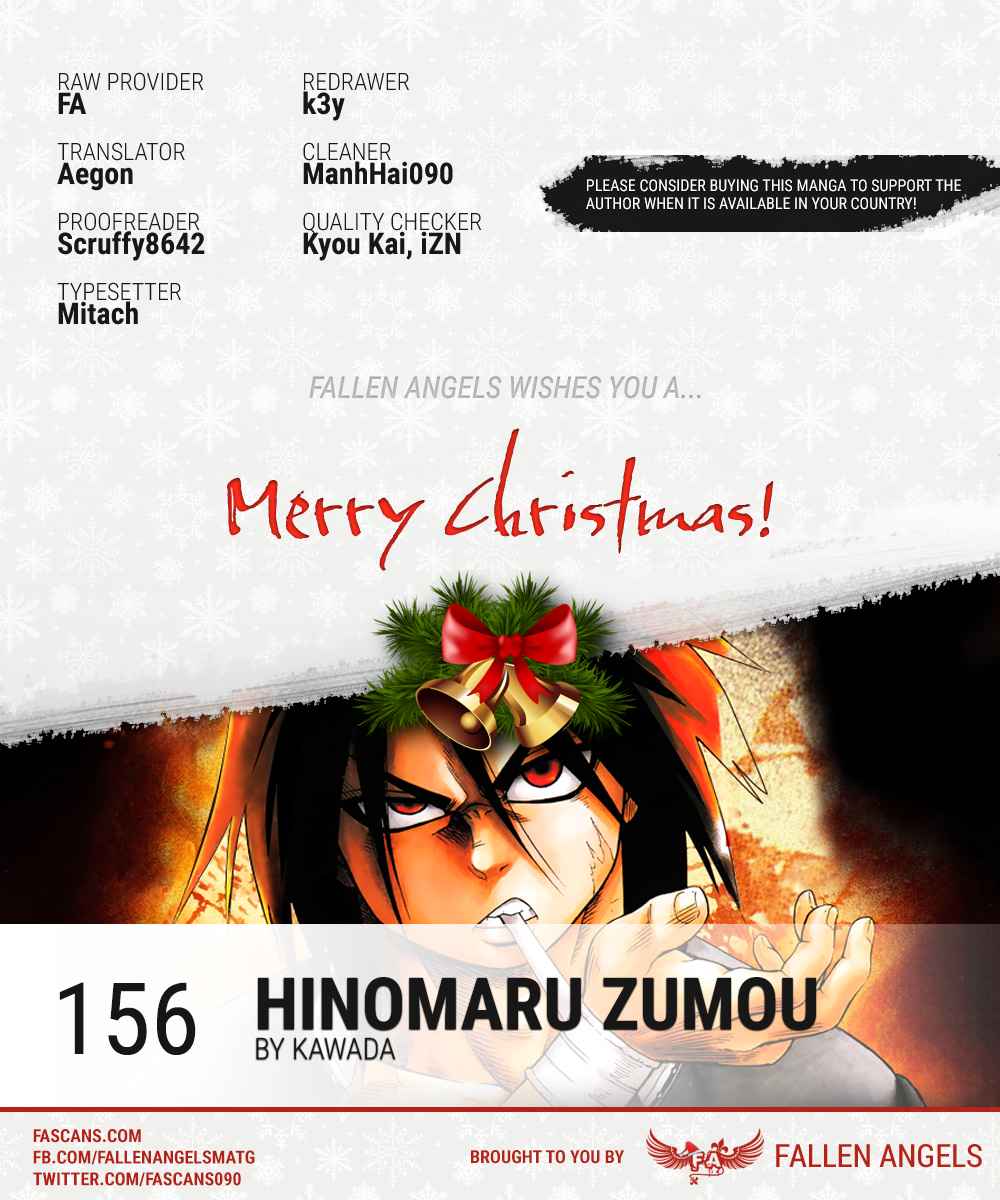 Hinomaru Sumo Chapter 156 Page 1