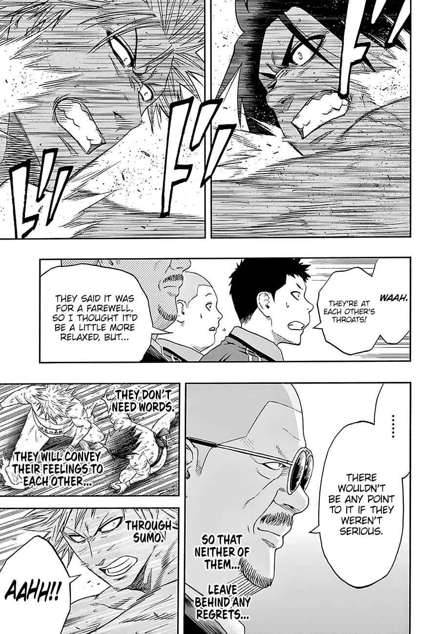 Hinomaru Sumo Chapter 155 Page 15