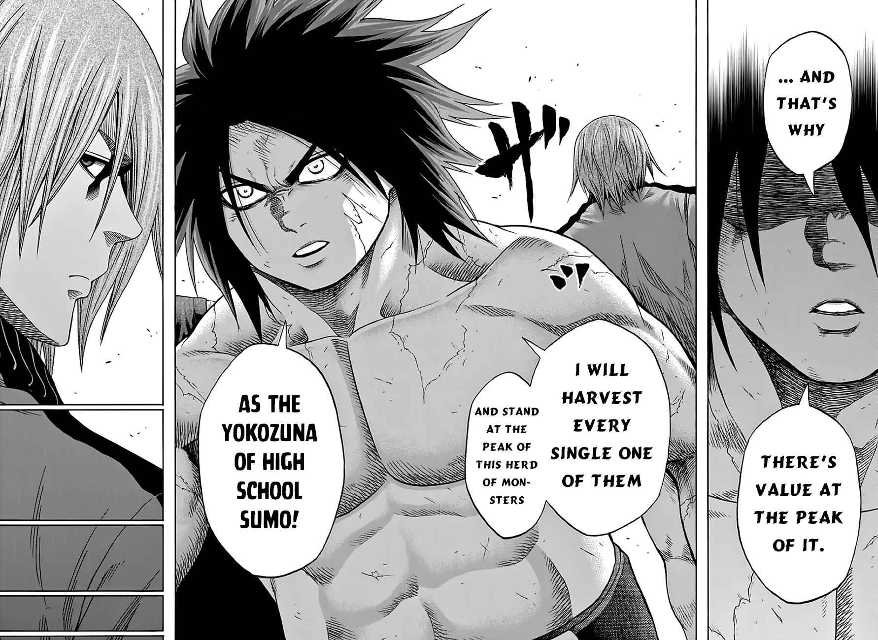 Hinomaru Sumo Chapter 52 Page 13