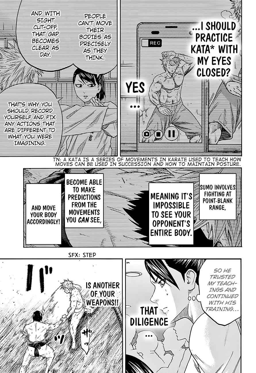 Hinomaru Sumo Chapter 125 Page 14