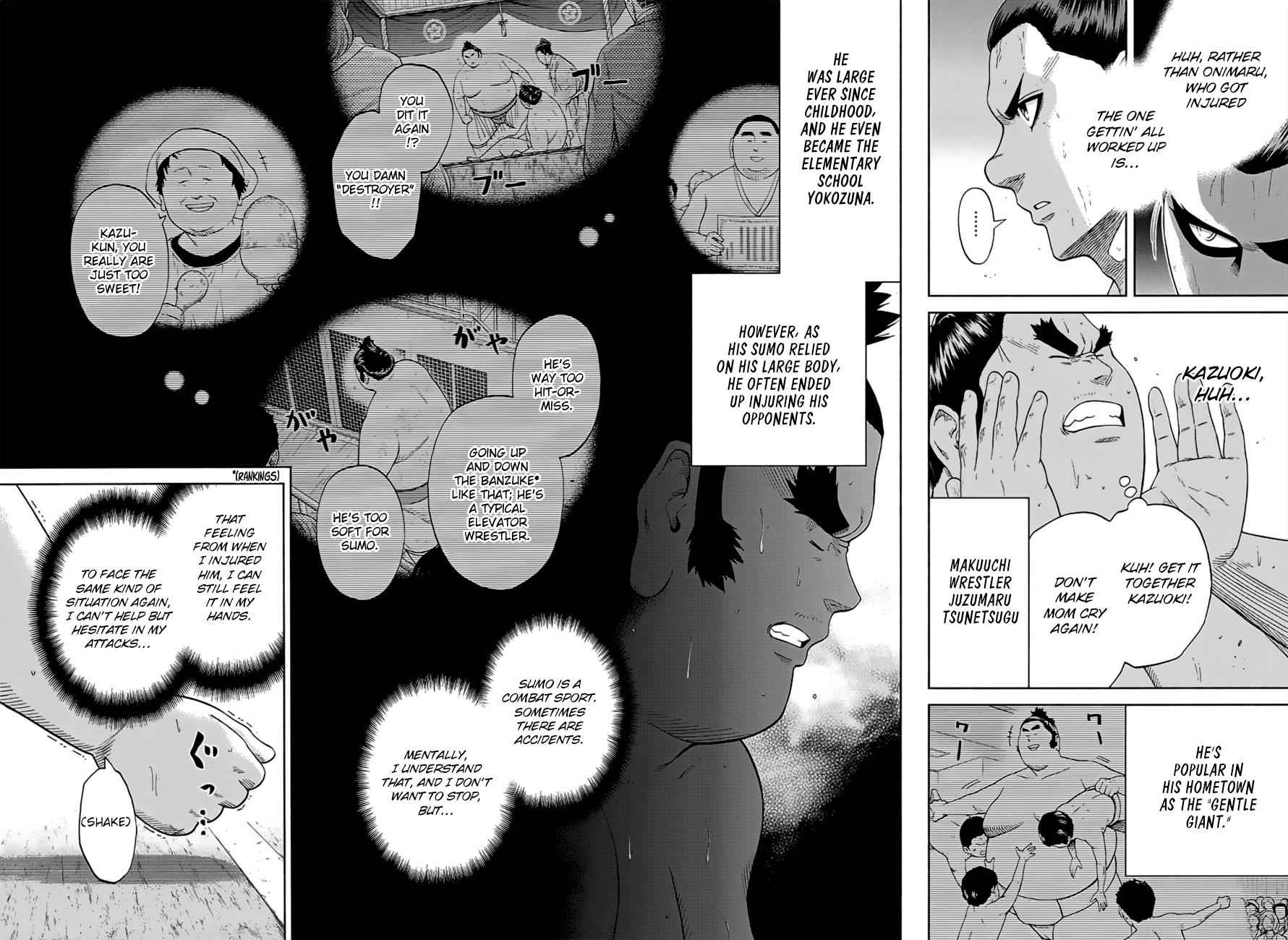 Hinomaru Sumo Chapter 177 Page 4
