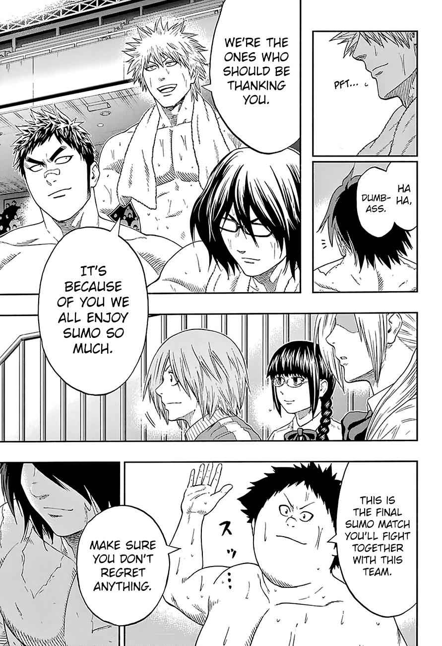 Hinomaru Sumo Chapter 145 Page 10