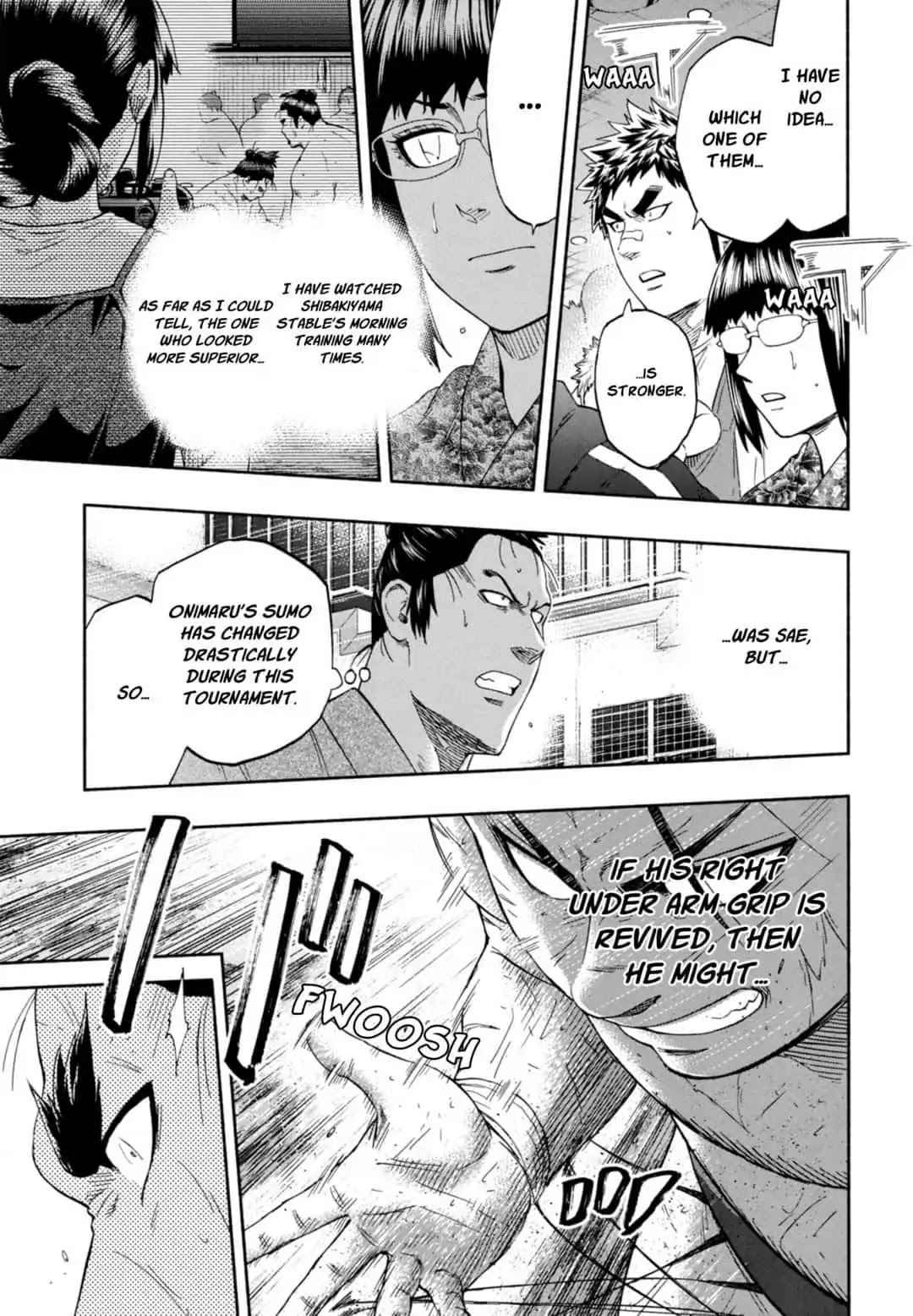 Hinomaru Sumo Chapter 246 Page 3