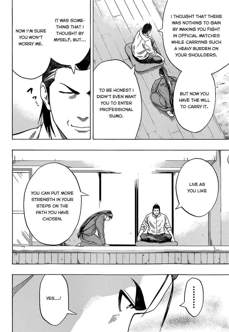 Hinomaru Sumo Chapter 34 Page 7