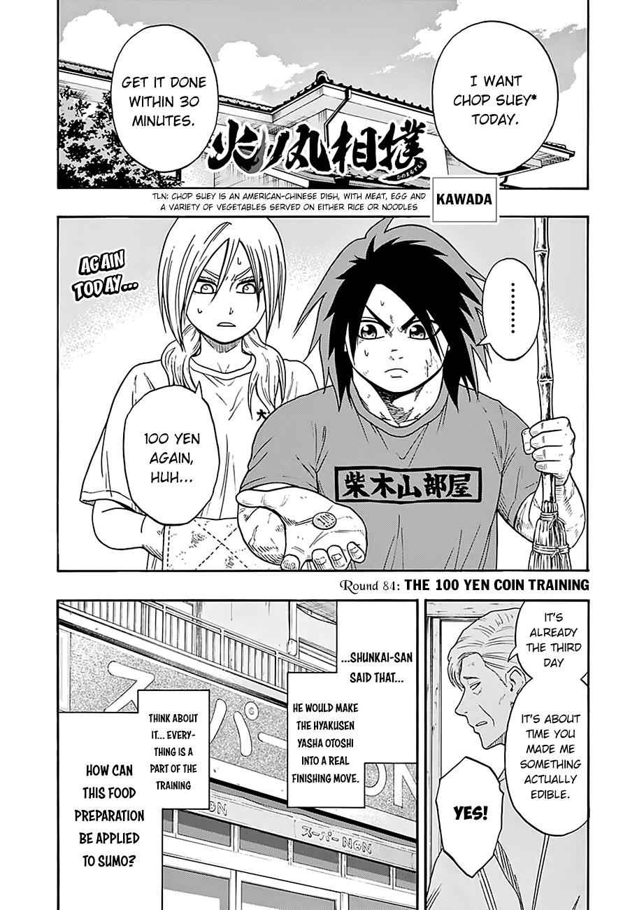 Hinomaru Sumo Chapter 84 Page 2