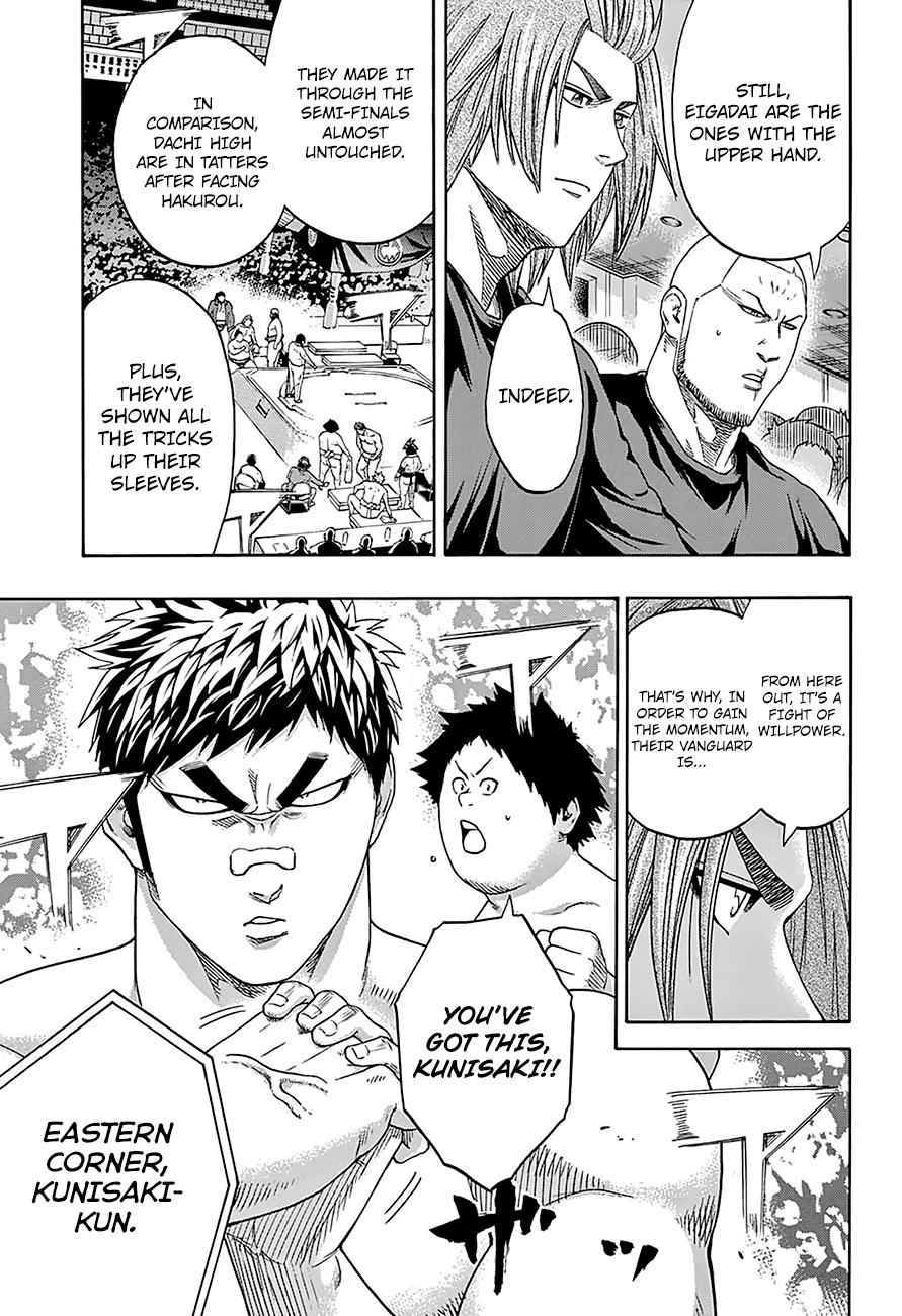 Hinomaru Sumo Chapter 134 Page 10