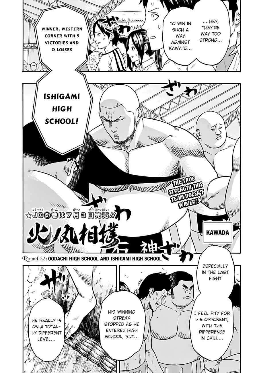 Hinomaru Sumo Chapter 52 Page 2