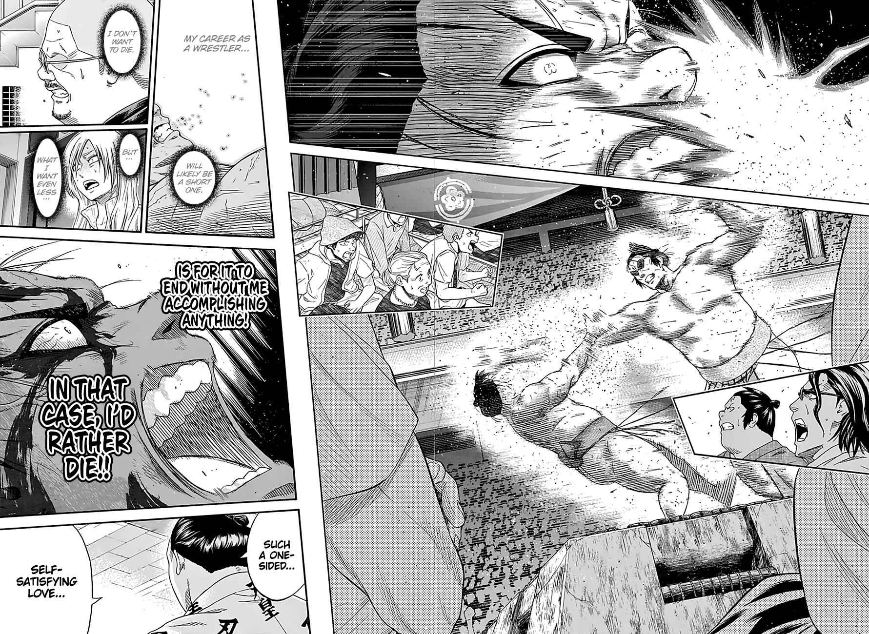 Hinomaru Sumo Chapter 196 Page 13