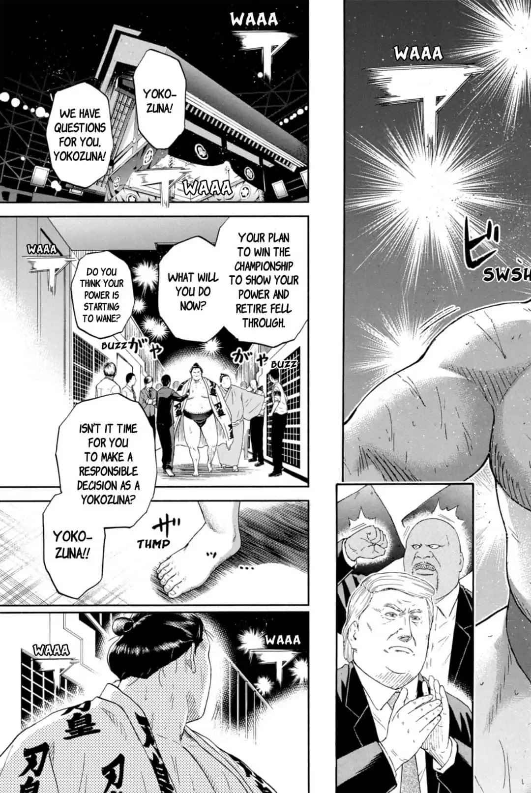 Hinomaru Sumo Chapter 250 Page 13