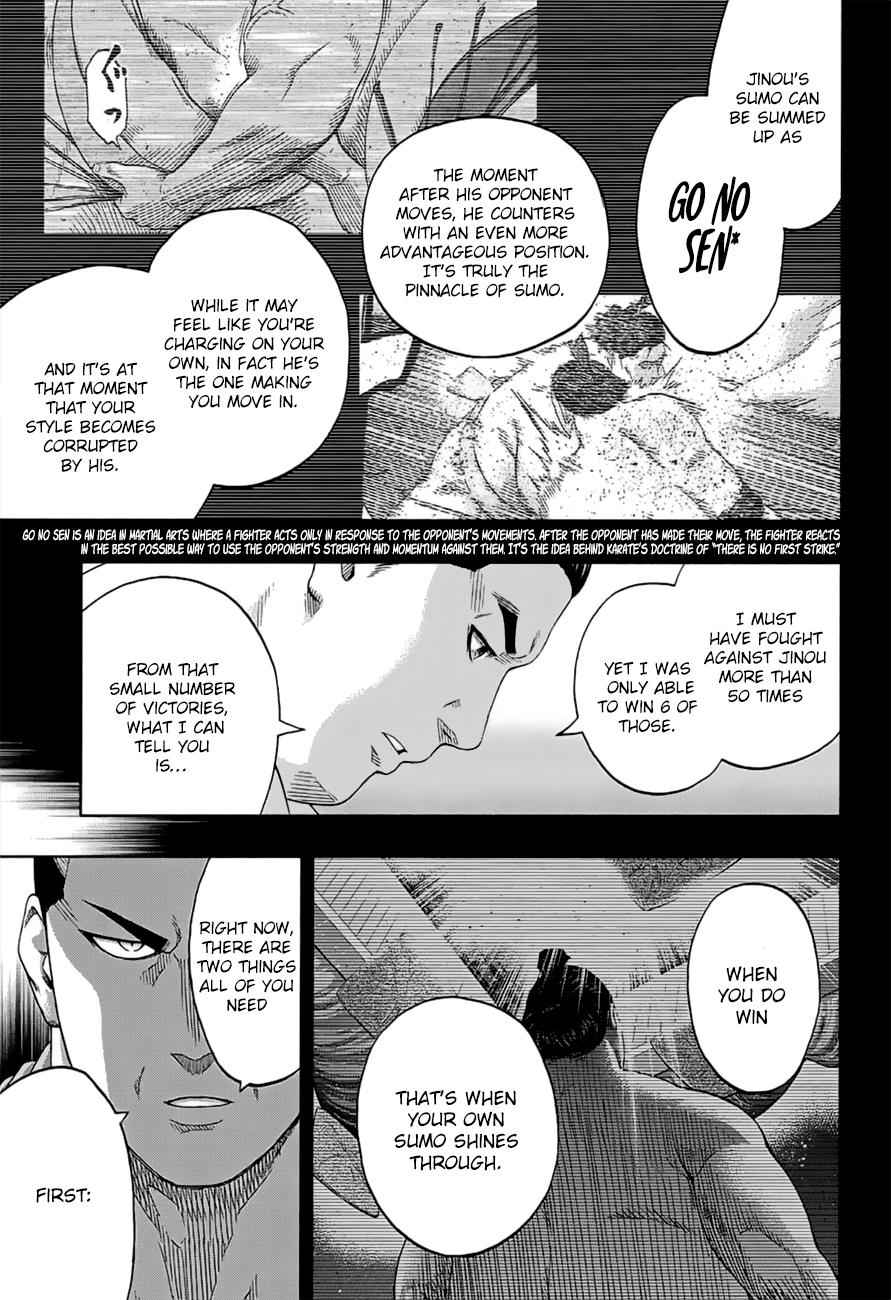 Hinomaru Sumo Chapter 176 Page 13