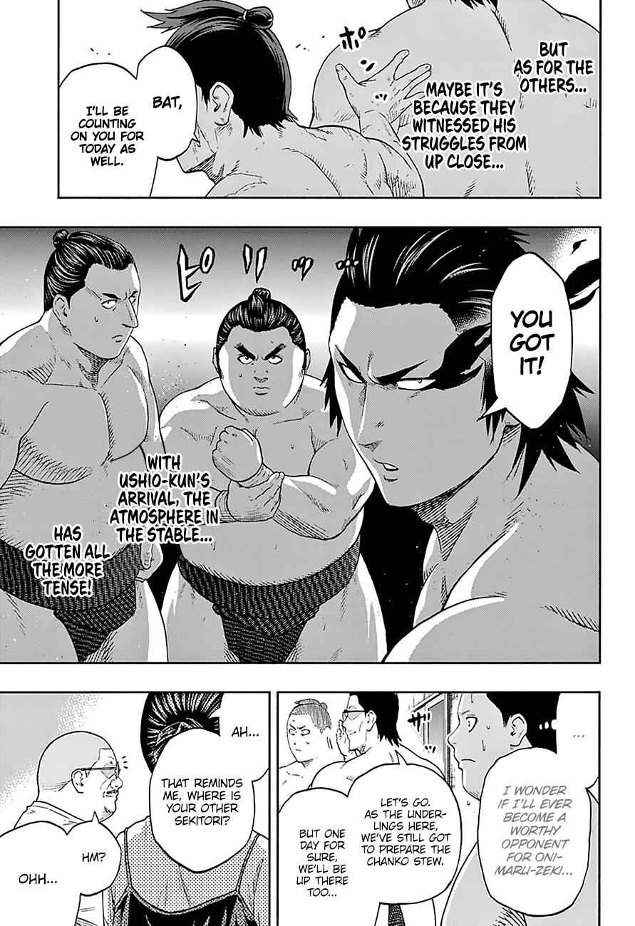 Hinomaru Sumo Chapter 161 Page 14
