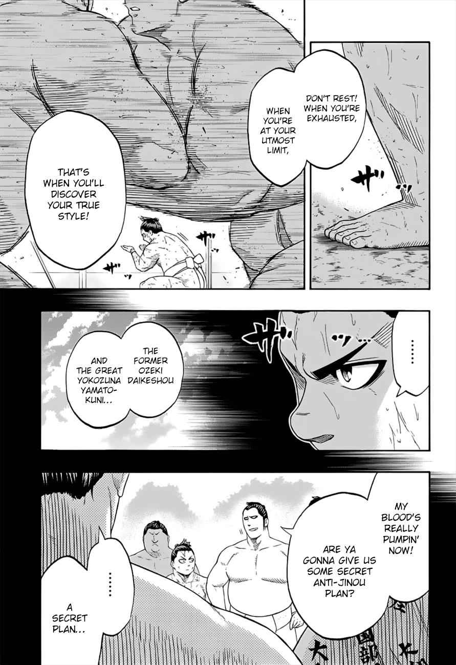 Hinomaru Sumo Chapter 176 Page 11