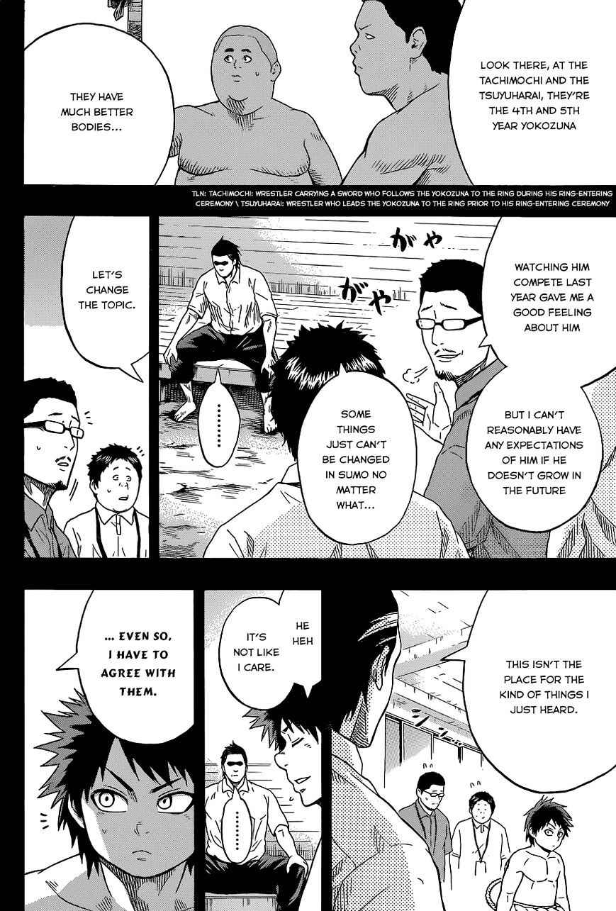 Hinomaru Sumo Chapter 28 Page 14