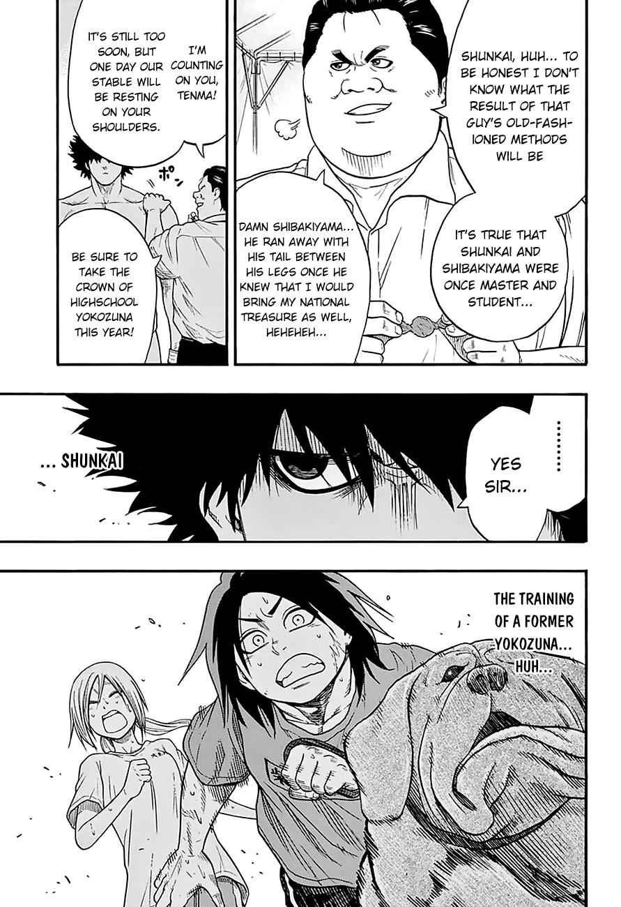 Hinomaru Sumo Chapter 84 Page 12