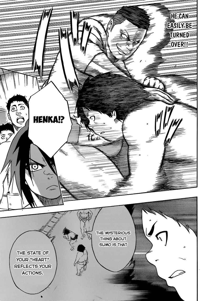 Hinomaru Sumo Chapter 7 Page 9