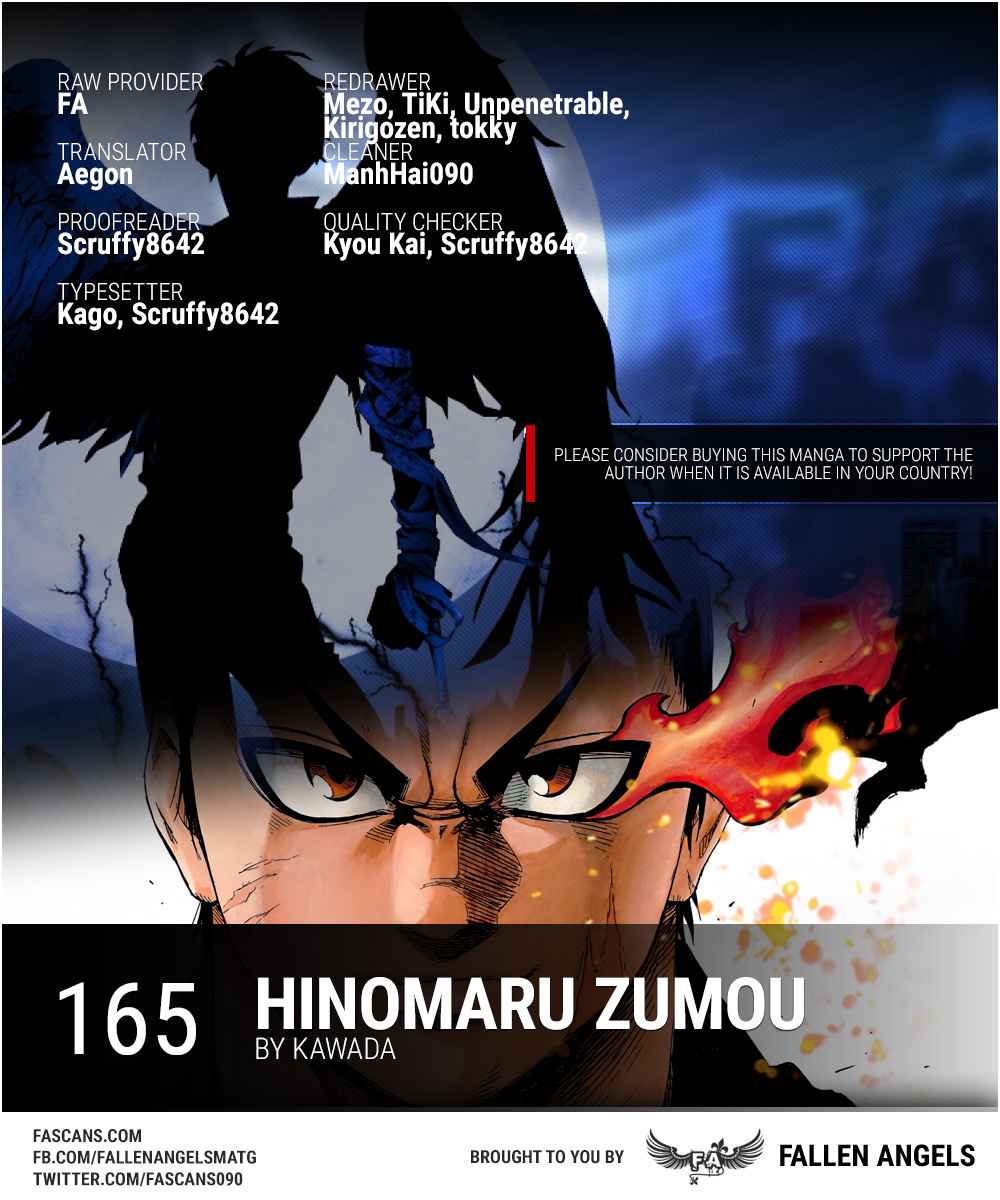 Hinomaru Sumo Chapter 165 Page 1