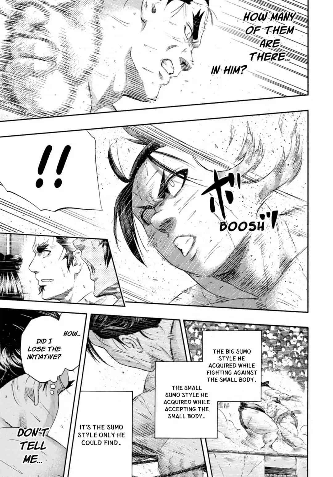 Hinomaru Sumo Chapter 249 Page 9
