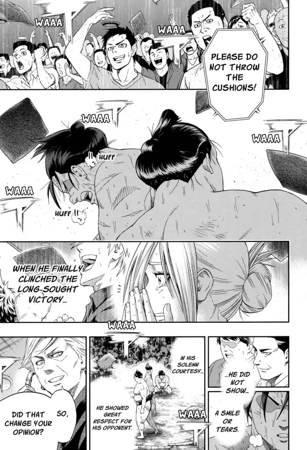 Hinomaru Sumo Chapter 250 Page 11