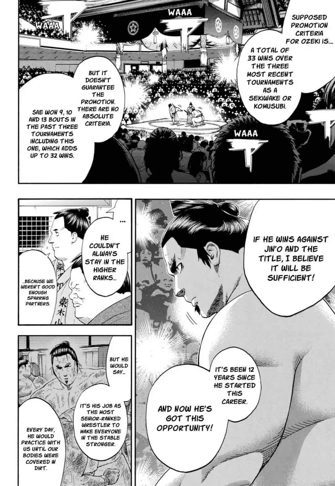 Hinomaru Sumo Chapter 245 Page 10