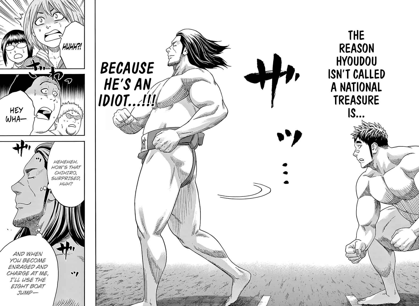 Hinomaru Sumo Chapter 134 Page 15