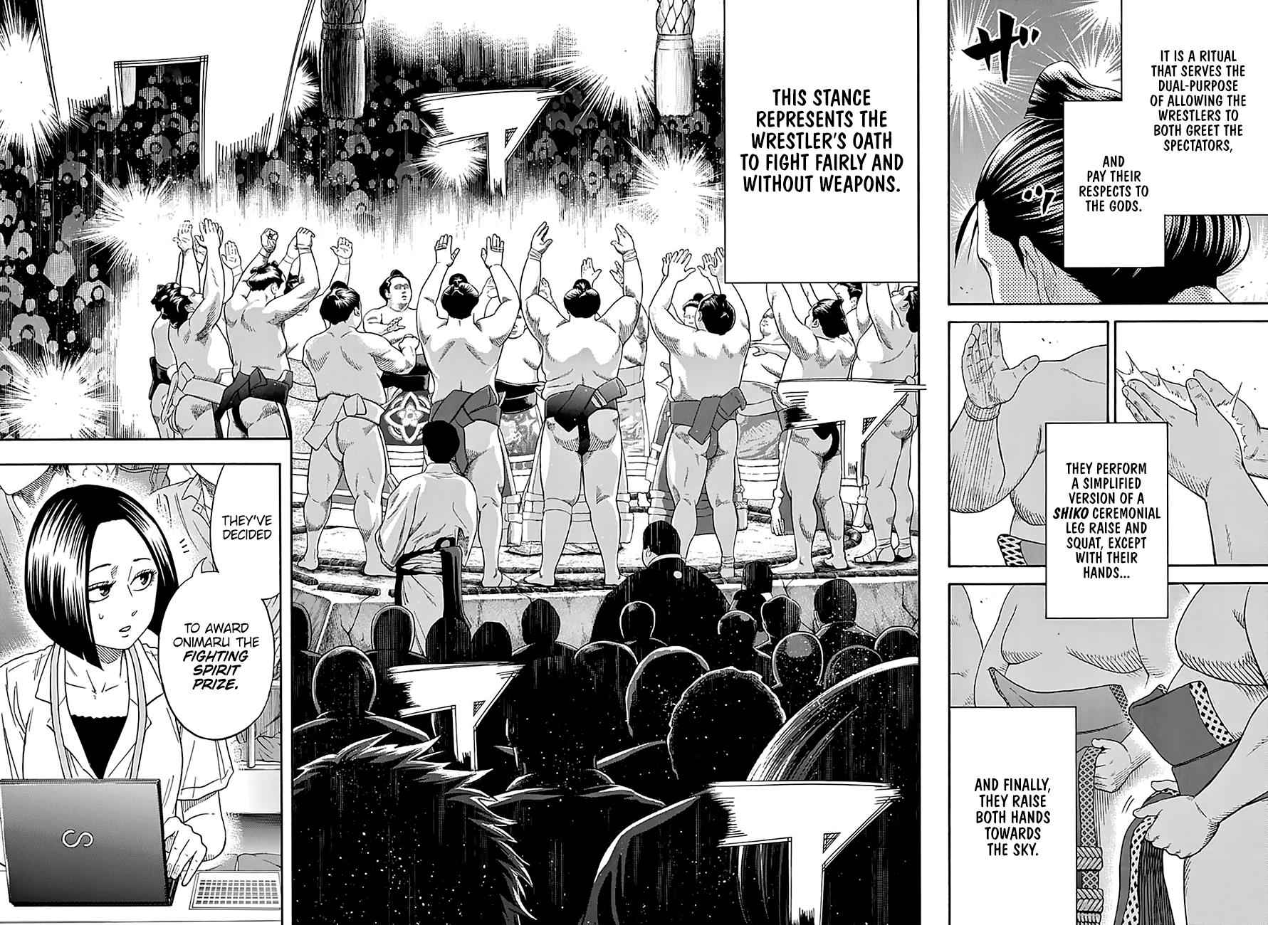 Hinomaru Sumo Chapter 166 Page 3