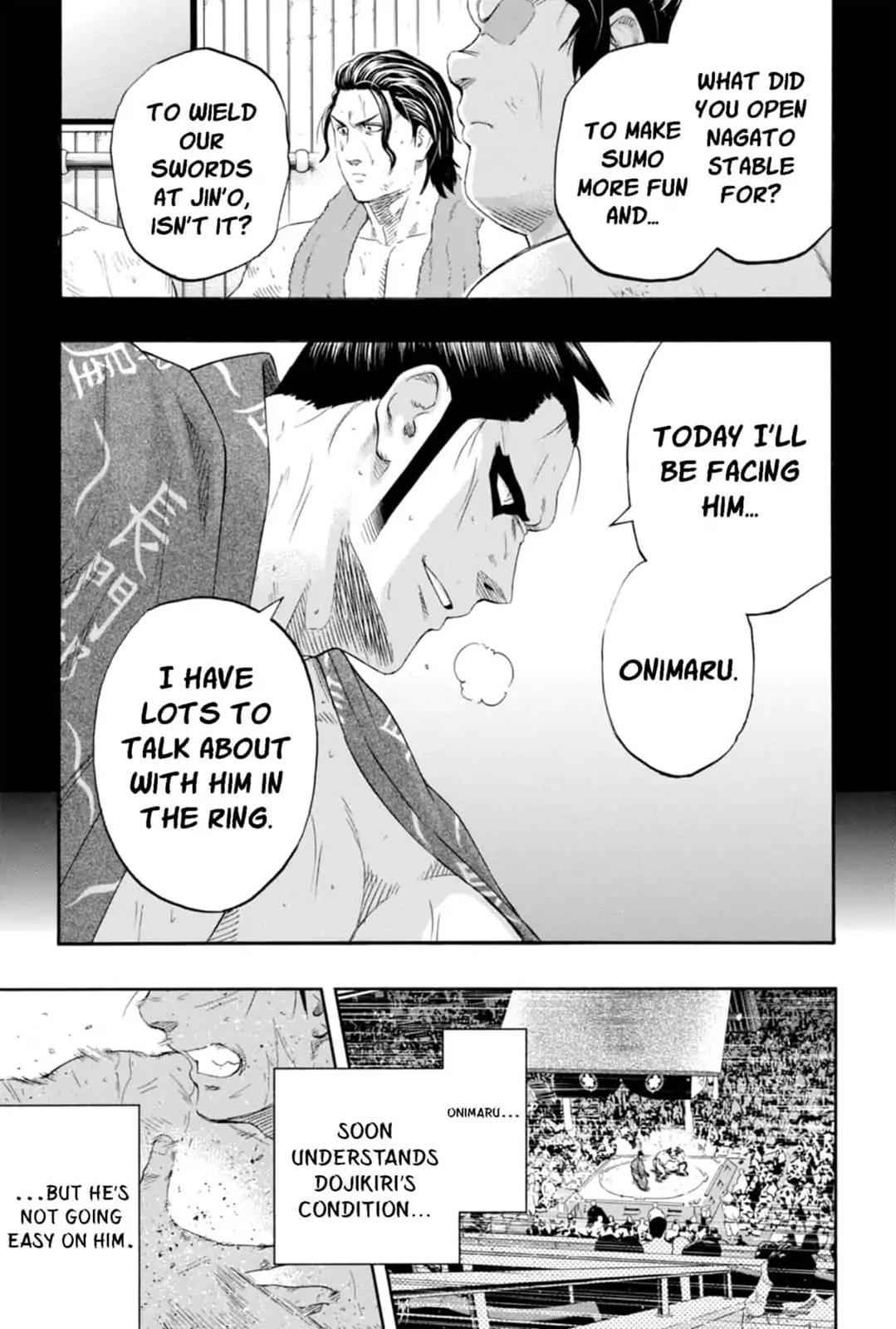Hinomaru Sumo Chapter 231 Page 9