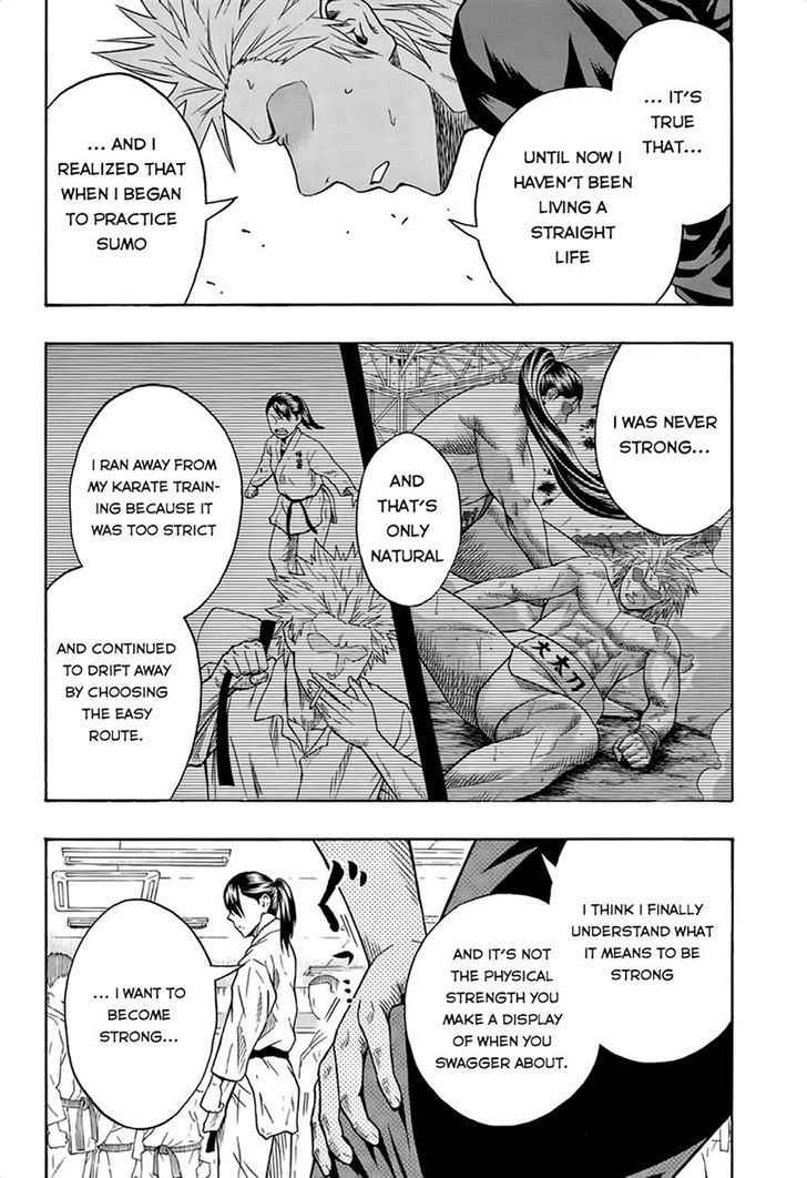 Hinomaru Sumo Chapter 40 Page 4