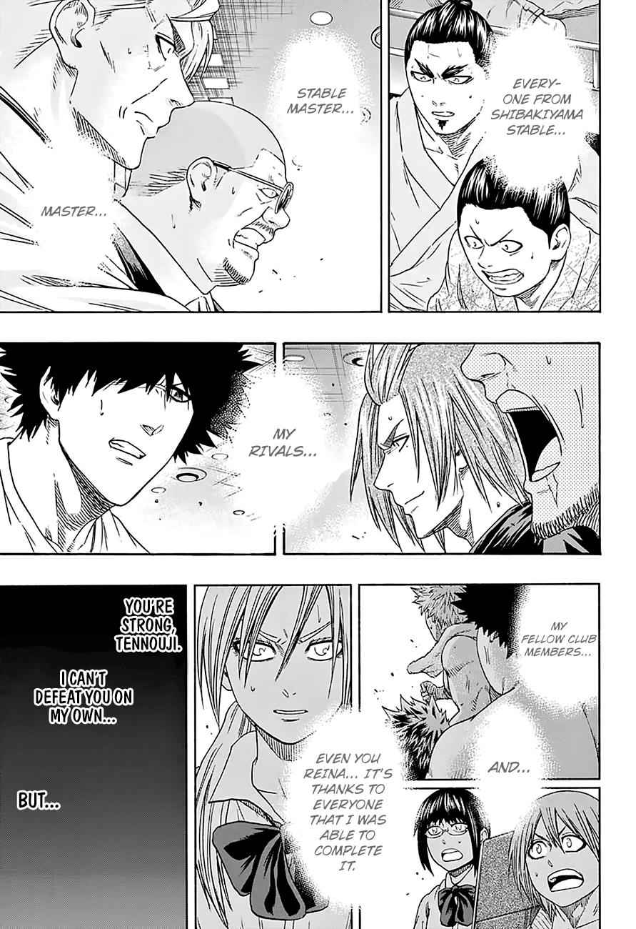 Hinomaru Sumo Chapter 130 Page 15
