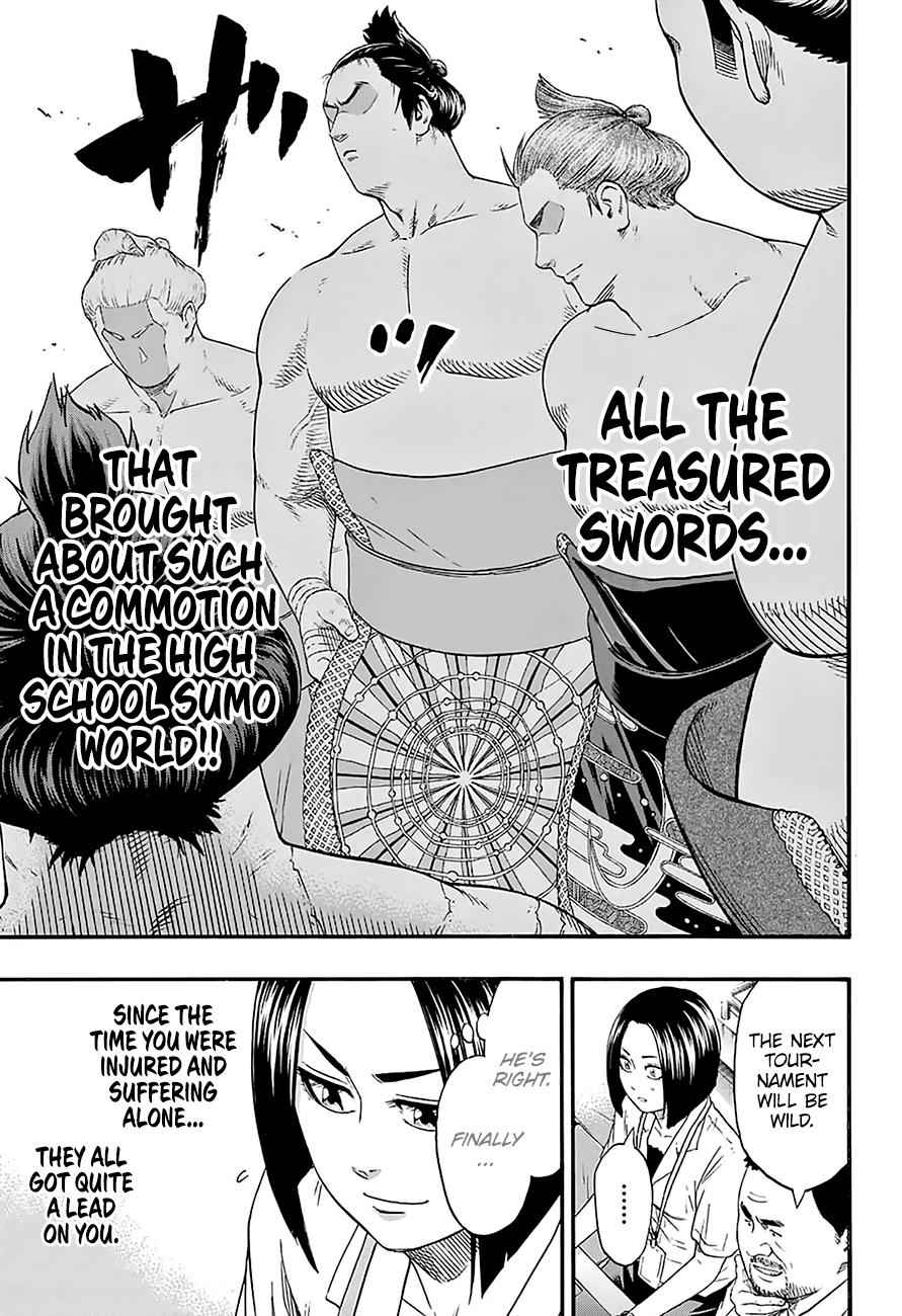 Hinomaru Sumo Chapter 166 Page 9
