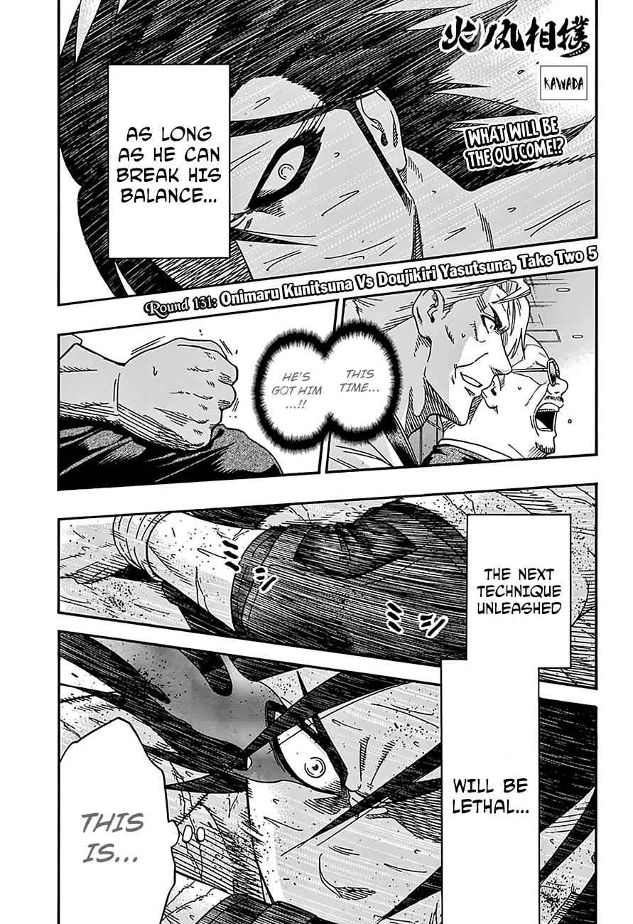 Hinomaru Sumo Chapter 131 Page 2