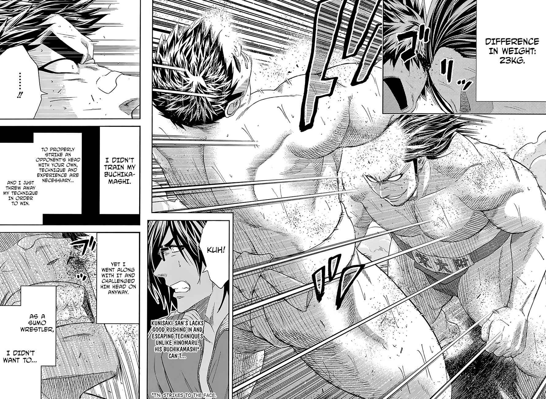 Hinomaru Sumo Chapter 136 Page 5