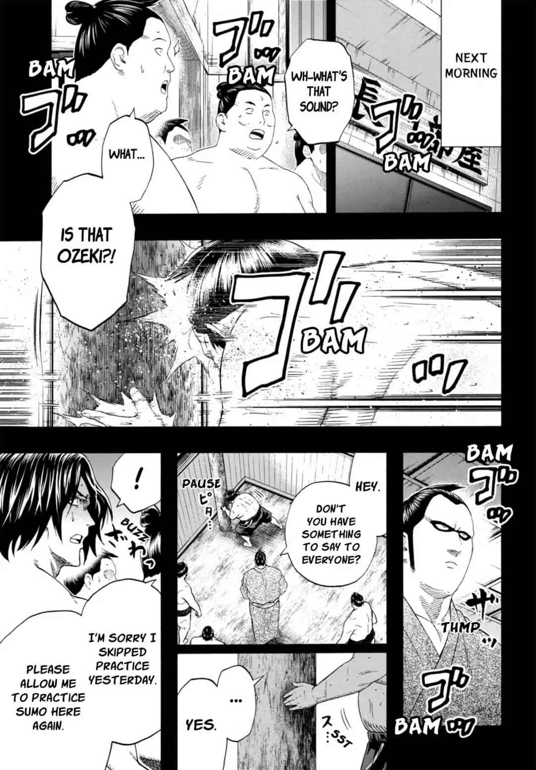 Hinomaru Sumo Chapter 239 Page 11