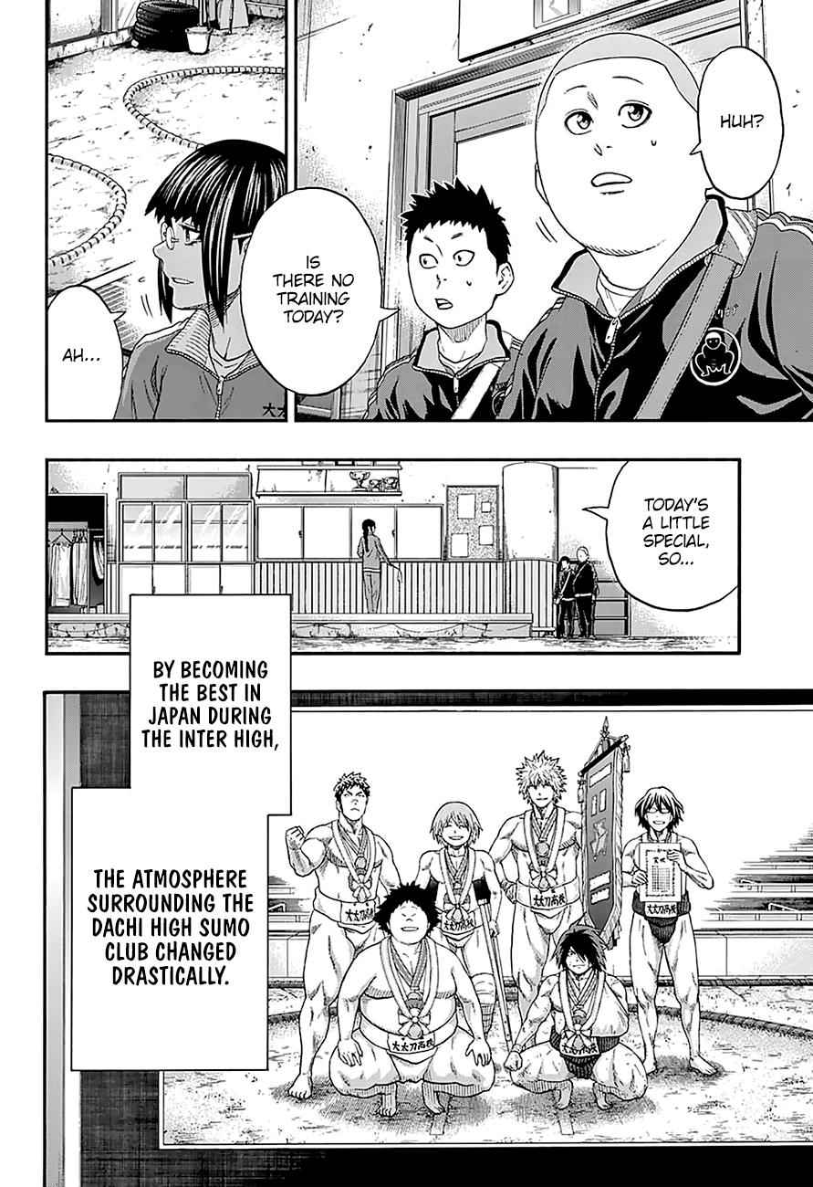 Hinomaru Sumo Chapter 154 Page 3