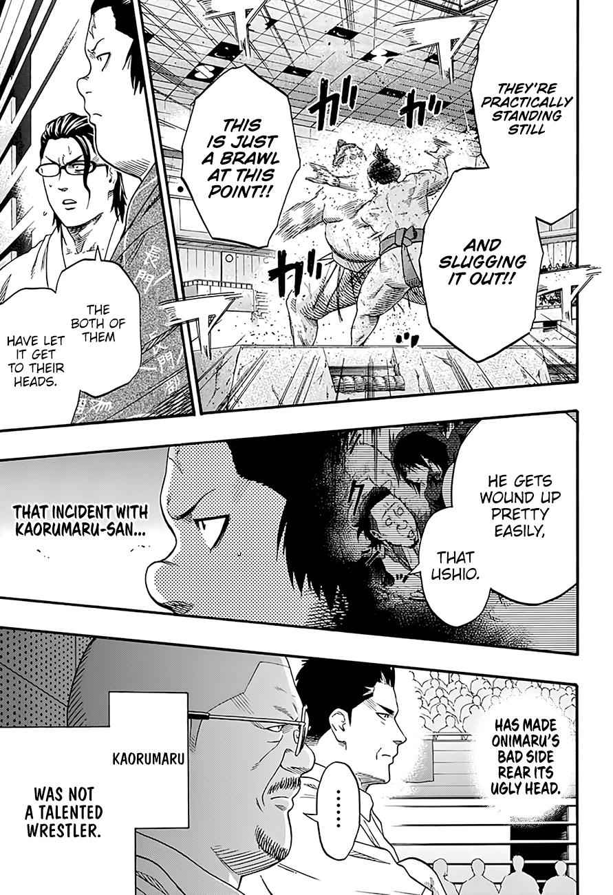 Hinomaru Sumo Chapter 184 Page 9