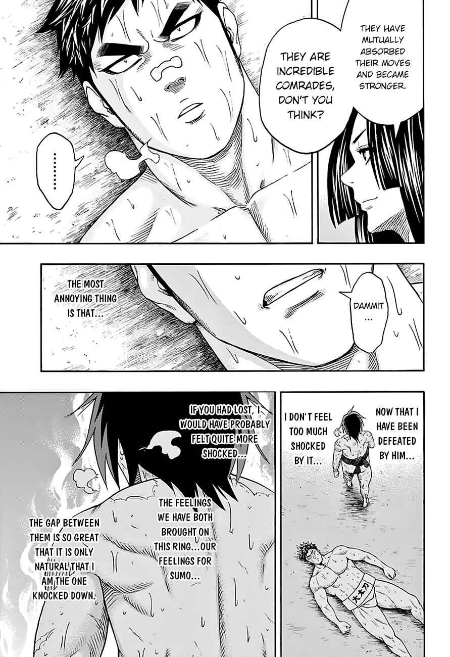 Hinomaru Sumo Chapter 70 Page 15
