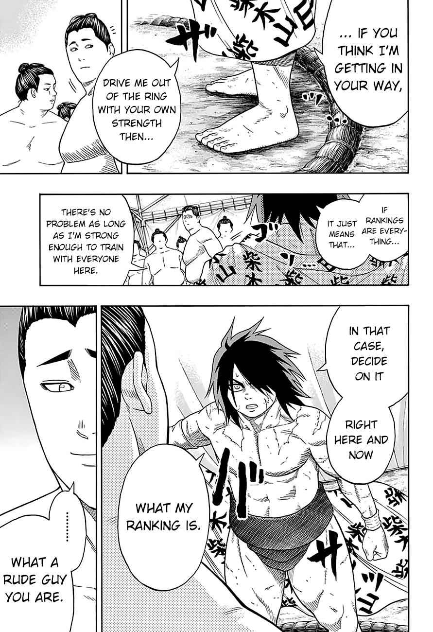 Hinomaru Sumo Chapter 81 Page 10