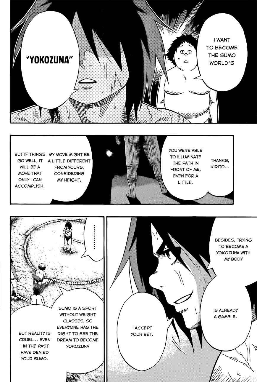 Hinomaru Sumo Chapter 37 Page 14
