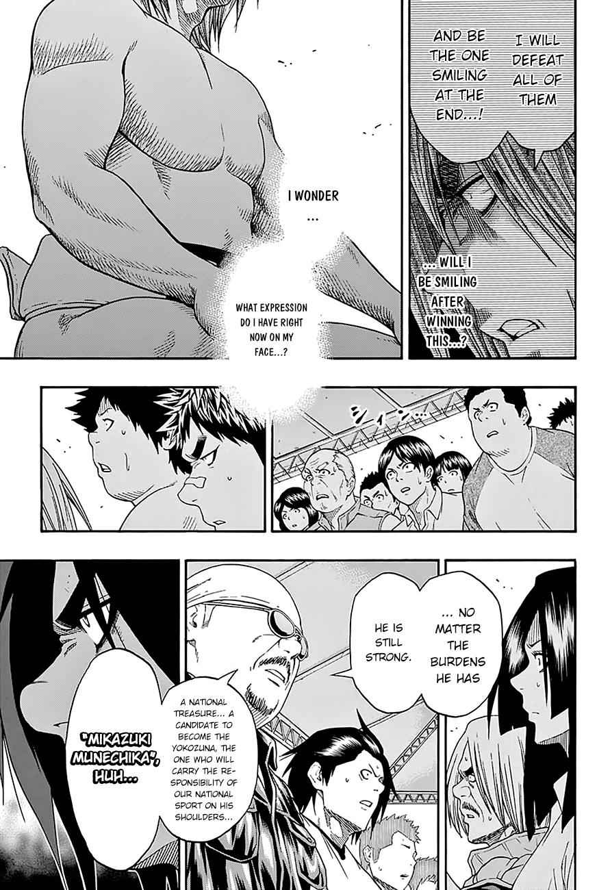 Hinomaru Sumo Chapter 63 Page 14
