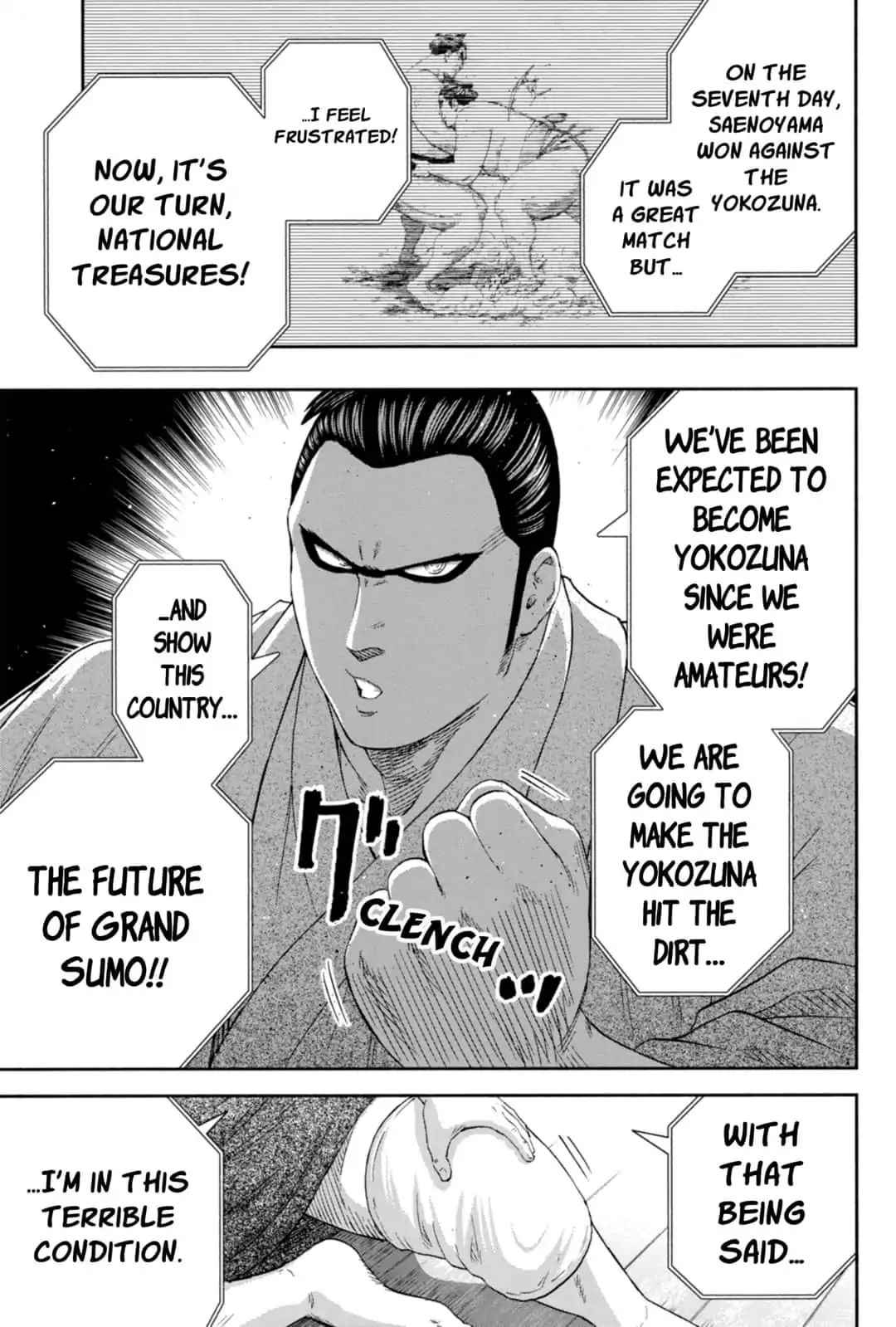 Hinomaru Sumo Chapter 232 Page 6