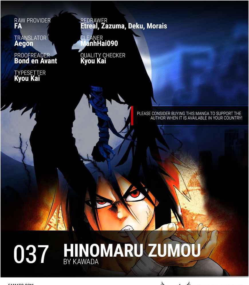 Hinomaru Sumo Chapter 37 Page 1