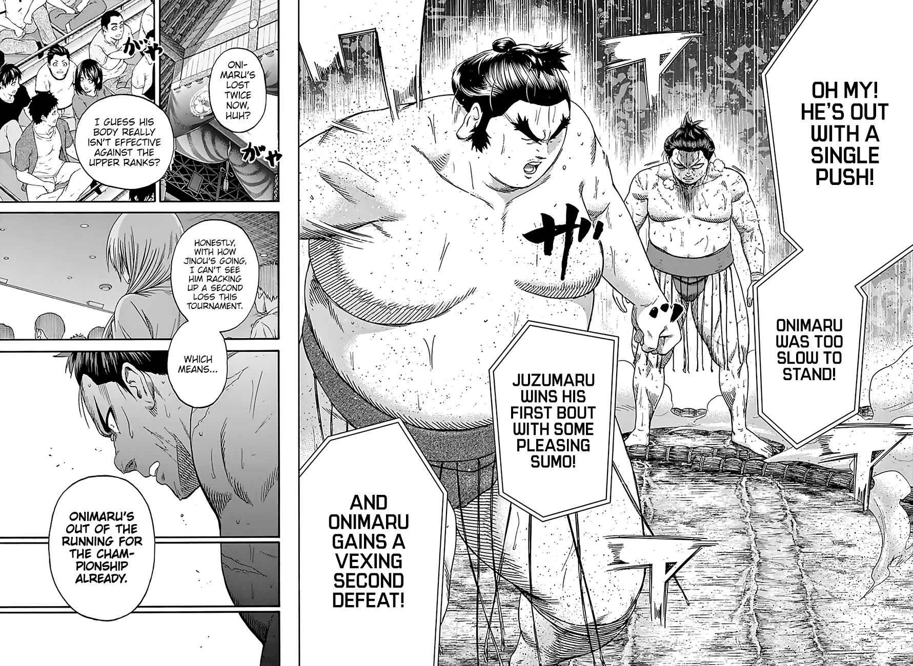 Hinomaru Sumo Chapter 202 Page 12