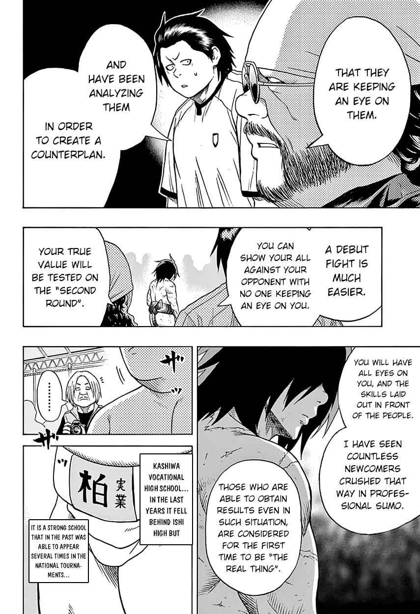 Hinomaru Sumo Chapter 48 Page 10
