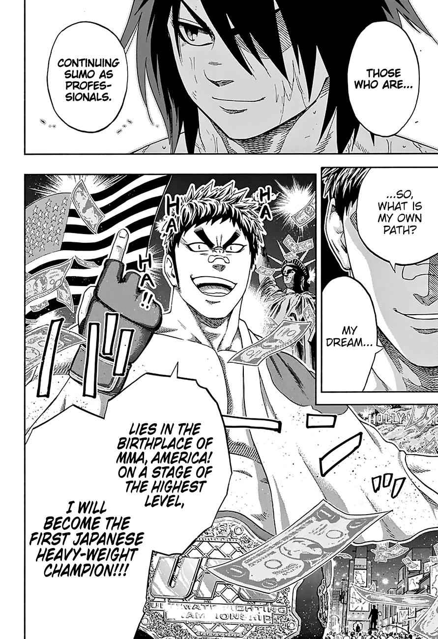 Hinomaru Sumo Chapter 156 Page 3